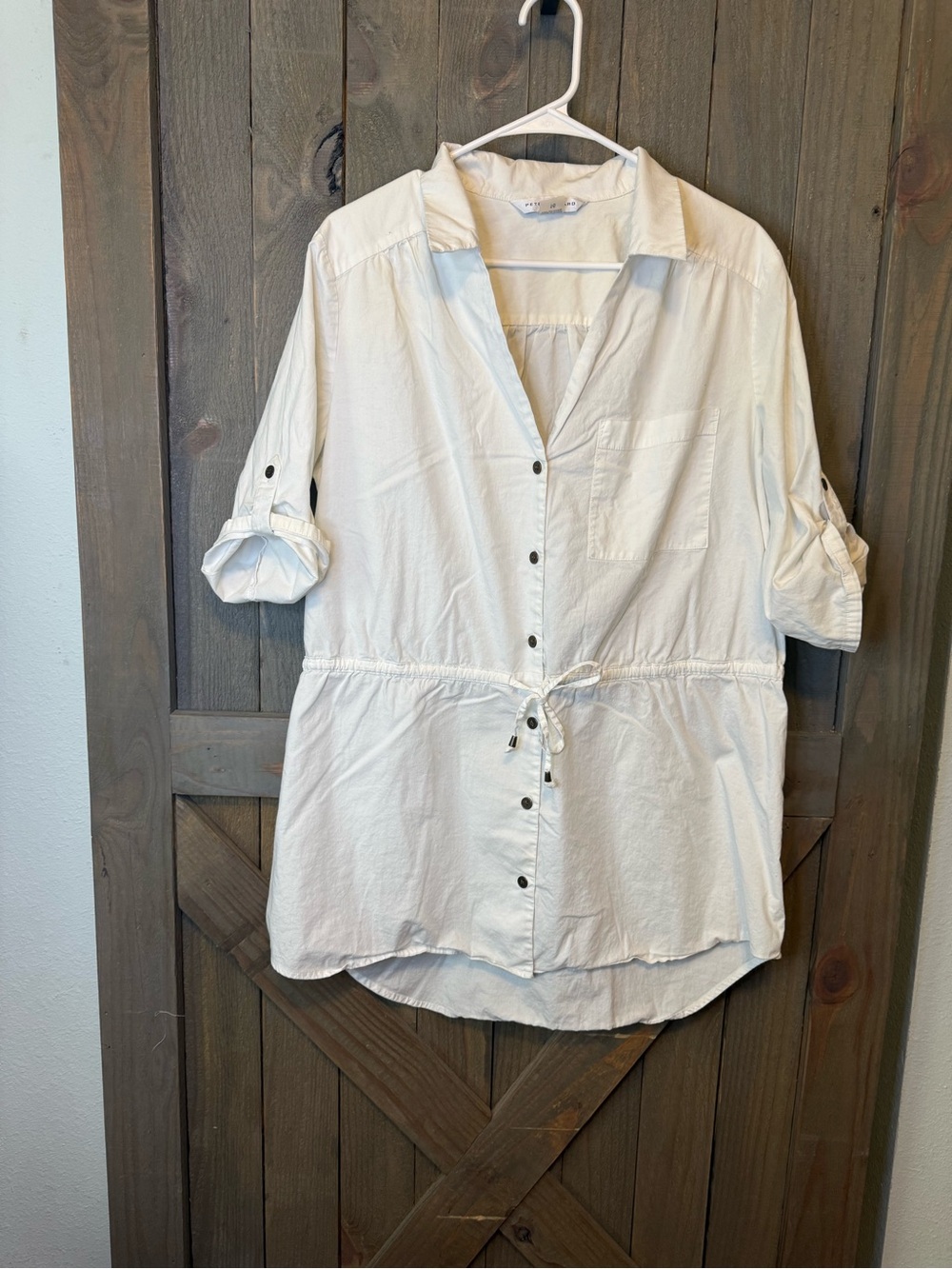 Peter Nygard White button up Blouse